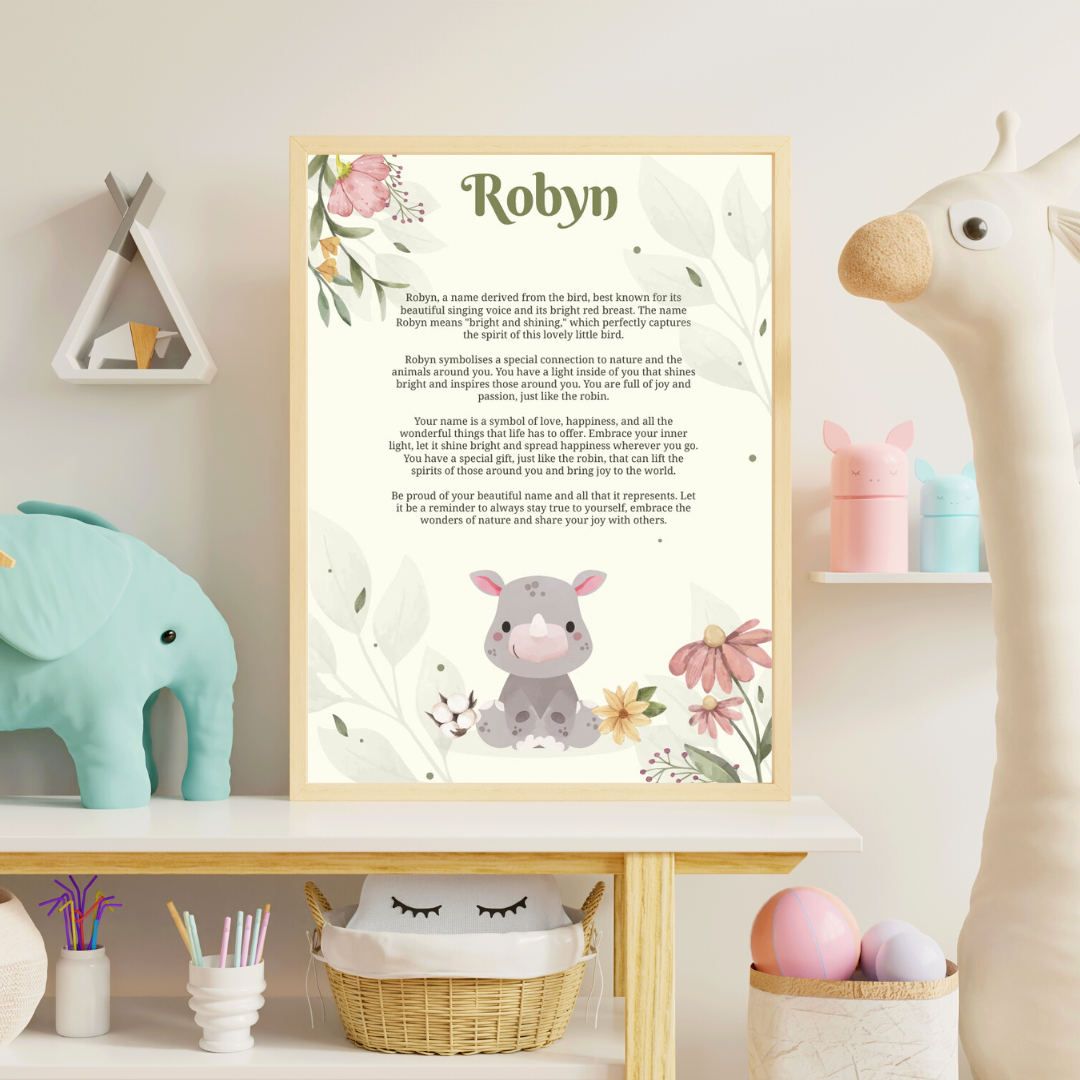 Name Origin Poster - Image 3